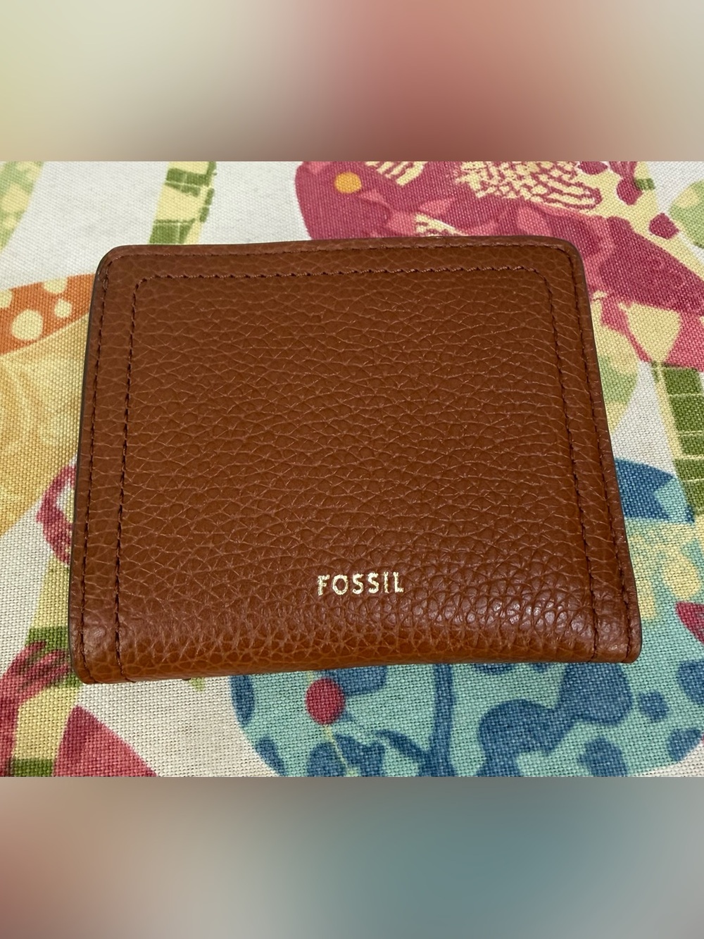 Fossil Logan Leather Small RFID Bifold Wallet